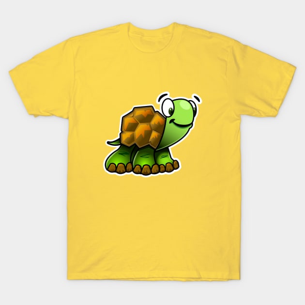 Cool Turtle T-Shirt by SuaveOne